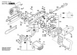 Bosch 0 600 836 103 AKE-350-B Chain-Saw Spare Parts